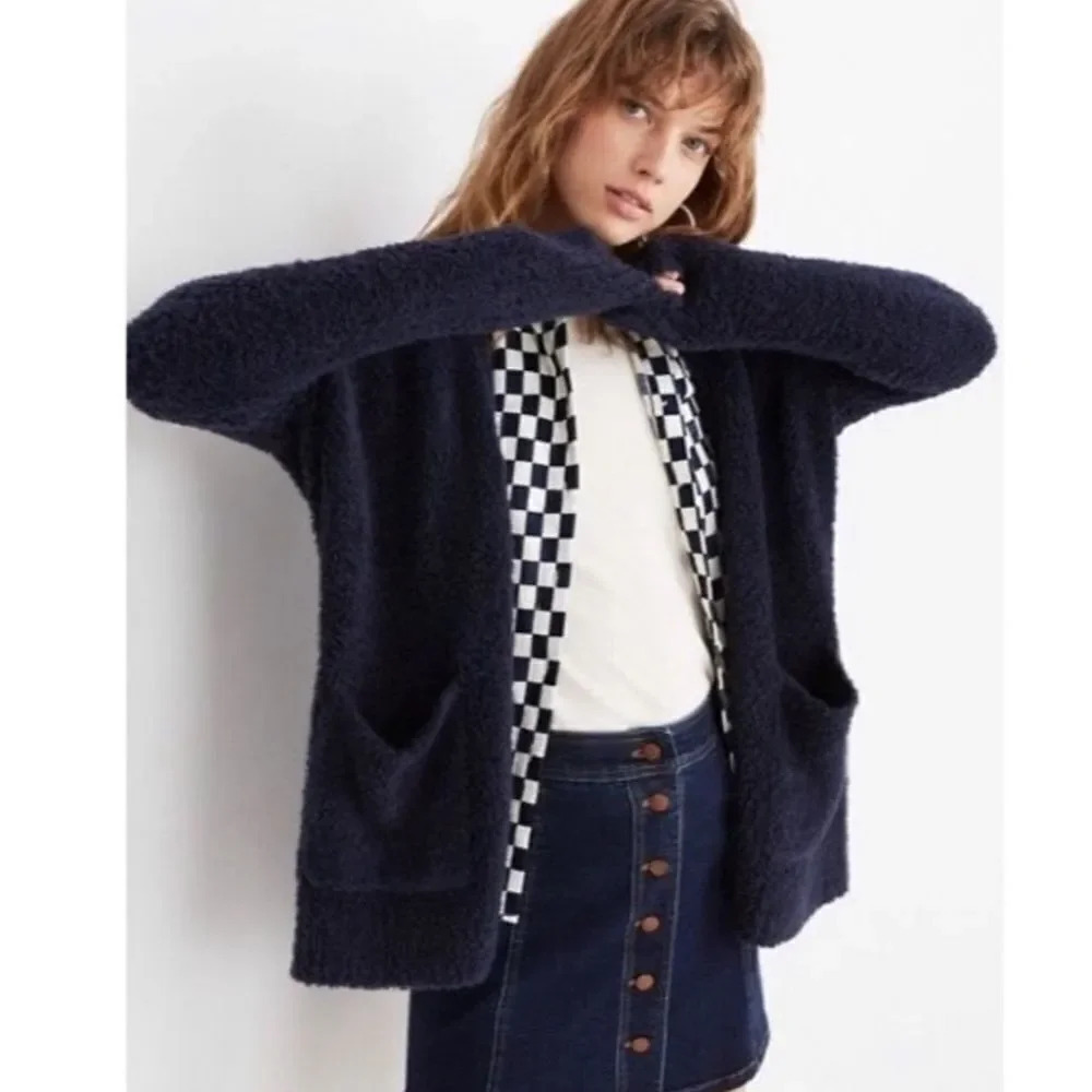 Madewell Teddy Cardigan Sweater